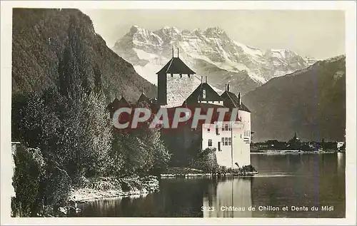 Cartes postales moderne Chateau de Chillon et Denta du Midi