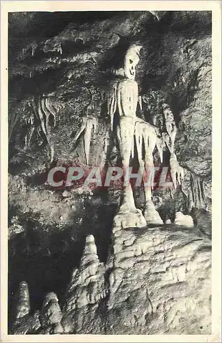 Moderne Karte Les Grottes de Saint Cezaire pres Grasse AM