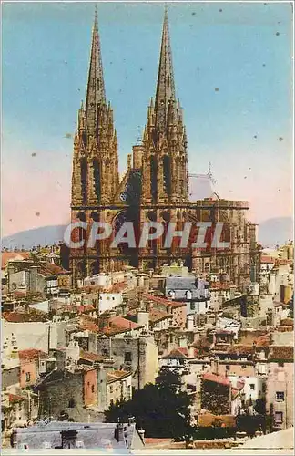 Cartes postales moderne Clermont Ferrand La Cathedrale