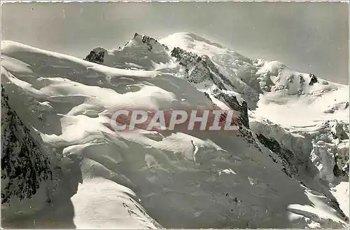 Moderne Karte Chamonix Mont Blanc Telepherique de l'Aiguille du Midi