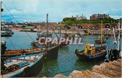 Cartes postales moderne The Outer Harbour Folkestone Bateaux