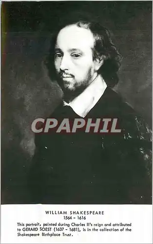 Cartes postales moderne William Shakespeare