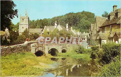 Cartes postales moderne Castle Combe Wiltshire