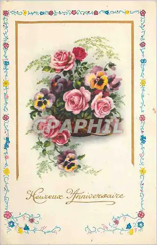 Cartes postales moderne Heureux Anniversaire