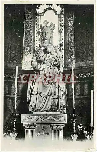 Cartes postales moderne Bourbon l'Archambault Statue de ND de Bourbon