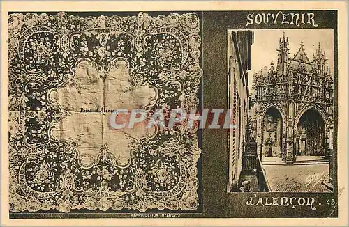 Cartes postales Souvenir d'Alencon