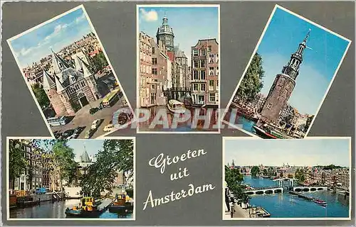 Cartes postales moderne Groeten uit Amsterdam