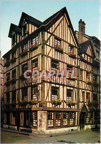 Cartes postales moderne Rouen Seine Mme Auberge de l'Ecu de France