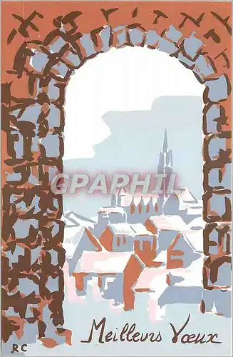 Cartes postales moderne Meilleurs Voeux