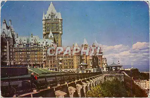 Moderne Karte Chateau Frontenac Quebec Canada