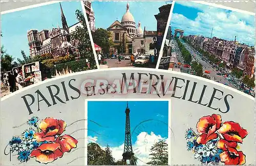 Cartes postales moderne Paris Les bouquinistes et Notre Dame Montmartre