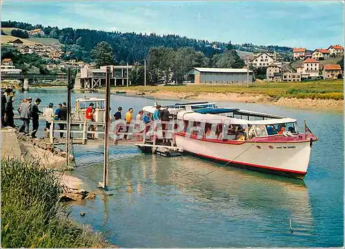 Cartes postales moderne Bateau Saut Du Doubs