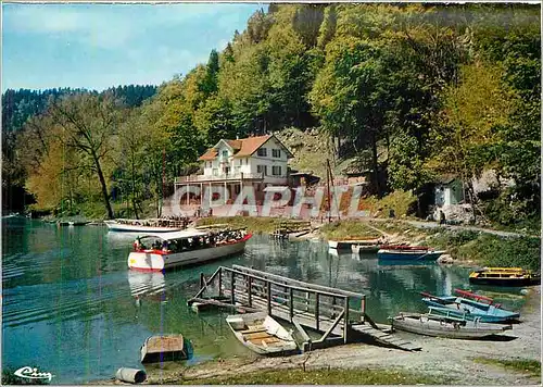 Moderne Karte Saut du Doubs