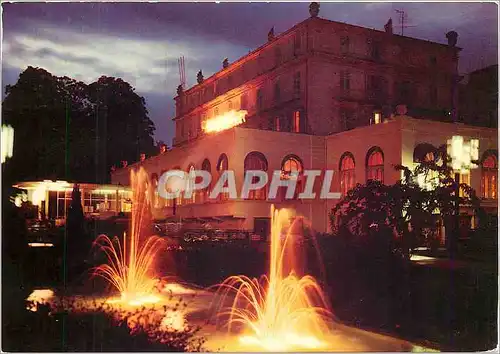 Cartes postales moderne Divonne les Bains Ain Le Casino la nuit