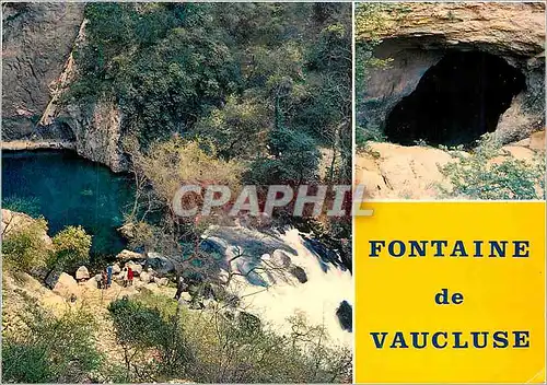 Cartes postales moderne Fontaine de Vaucluse Grand Cascade