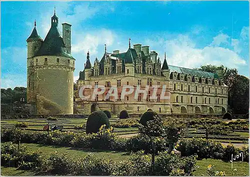 Cartes postales moderne Val de Loire Le Chateau de Chenonceau et ses Jardins