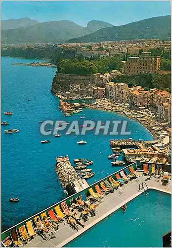 Moderne Karte Sorrento NA Panorama