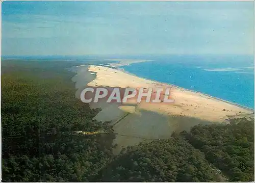 Cartes postales moderne Cote d'Argent Bassin d'Arcachon La Dune du Pilat Le Bassin et la Foret de Pins