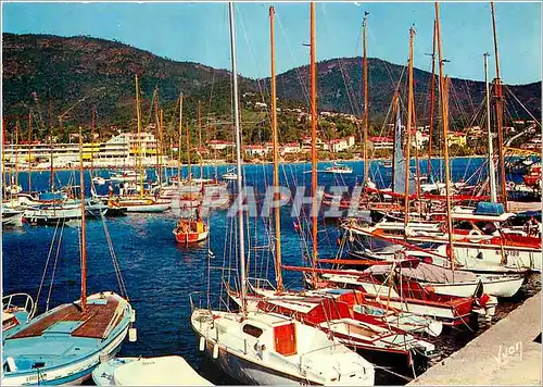 Moderne Karte La Cote d'Azur miracle de la nature Cavalaire sur Mer Var Le Port