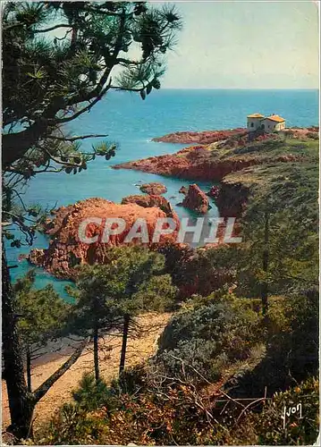 Cartes postales moderne La Cote d'Azur miracle de la nature Les Calanques de l'Esterel Var