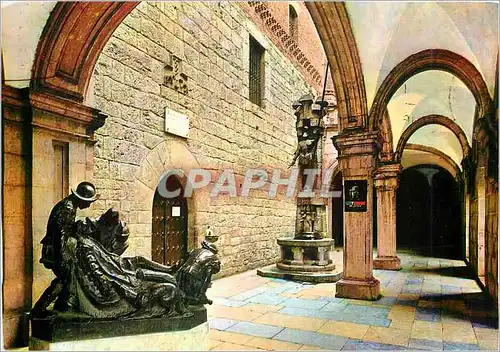 Cartes postales moderne Sanctuario de Loyola Fontaine de Saint Ignace et entree a la Sainte Maison
