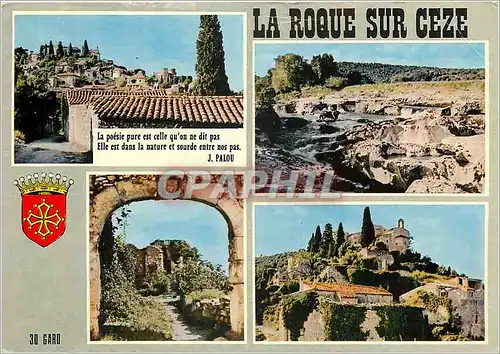 Cartes postales moderne La Roque sur Ceze Gard