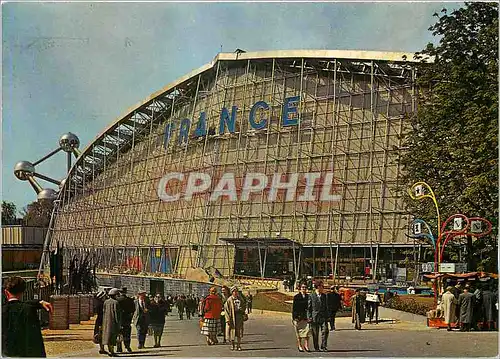 Cartes postales moderne Le Pavillon de la France faca arriere