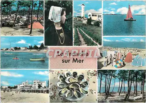 Cartes postales moderne La Tranche s Mer Vendee Phare