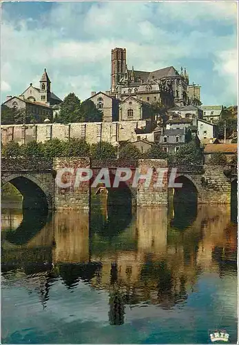 Cartes postales moderne Limoges Haute Vienne L'abbesaille et le Pont St Etienne