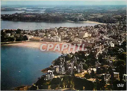 Cartes postales moderne Dinard Cote d'Emeraude La Malouine la plage de l'Ecluse et le Prieure