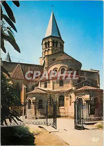Cartes postales moderne Paray le Monial Saone et Loire La basilique du Sacre Coeur l'Abside