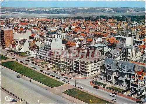 Moderne Karte Le Touquet P de C Vue aerienne