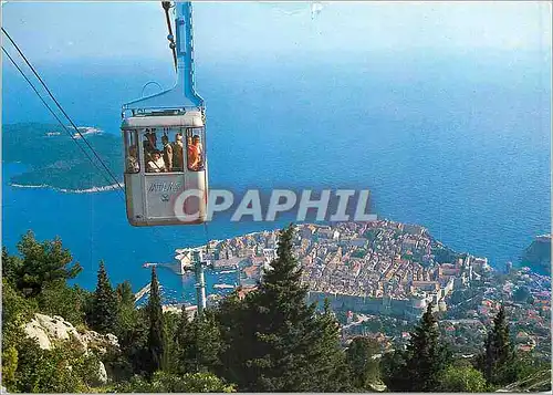 Cartes postales moderne Dubrovnik Vue depuis Srd
