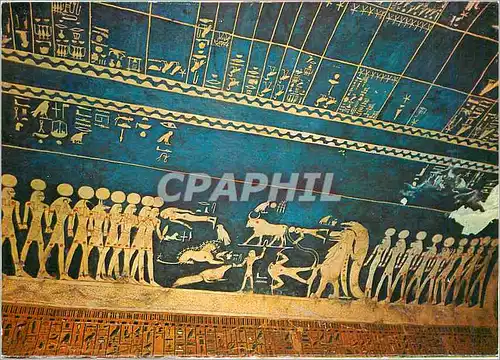 Cartes postales moderne Tomb of King Sethi I Le plafond astronomique