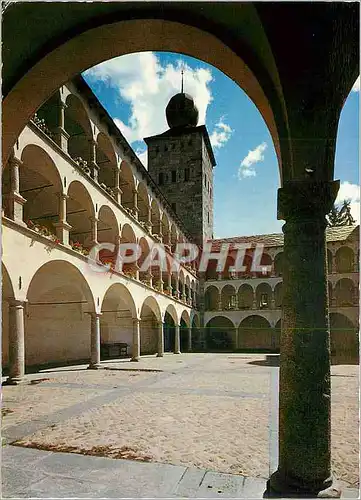 Moderne Karte Brig Hof im Stockalperpalast