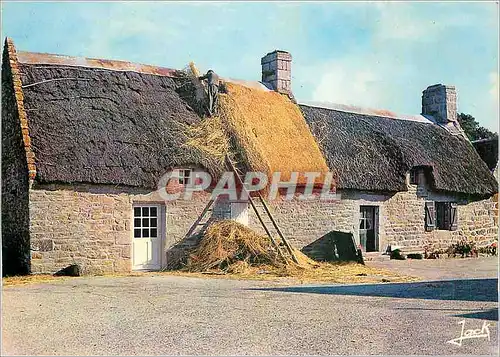 Cartes postales moderne Couleurs de Bretagne Reflection du Chaume