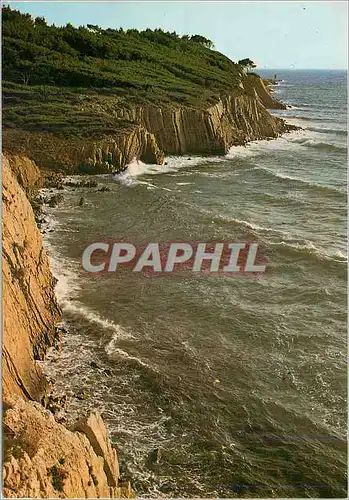 Cartes postales moderne Sanary Var Soleil couchant sur les falaises