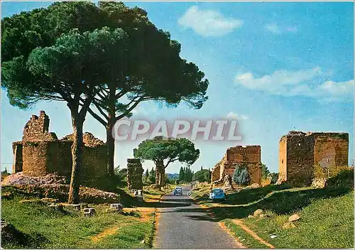 Moderne Karte Roma Rue Appia Antica