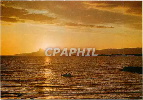 Cartes postales moderne Coucher de soleil