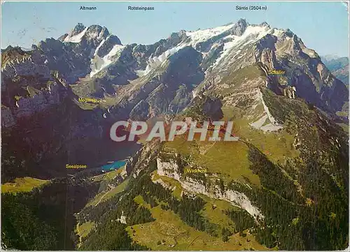 Cartes postales moderne Alpstein Appenzell L Rh