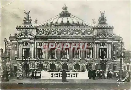 Moderne Karte Paris Theatre de l'Opera