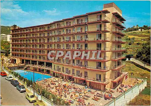 Moderne Karte Hotel Rosamar Park Lloret de Mar Costa Brava