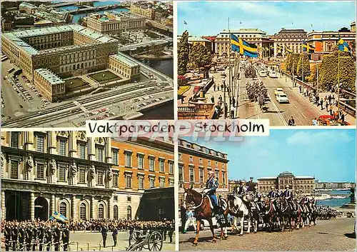 Cartes postales moderne Waktparaden Stockholm The Royal Guard