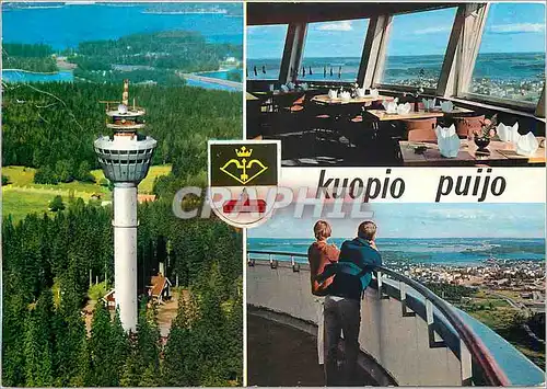 Cartes postales moderne Kuopio Puijo
