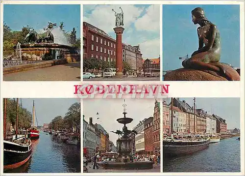 Cartes postales moderne Copenhague