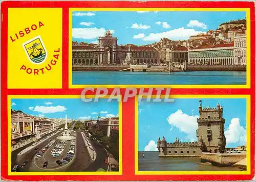 Cartes postales moderne Lisboa Portugal Souvenir de Lisbonne