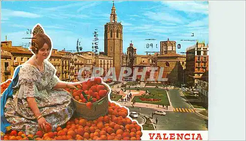 Cartes postales moderne Valencia Plaza de Zaragoza