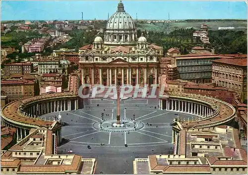 Cartes postales moderne Roma Place Saint Pierre