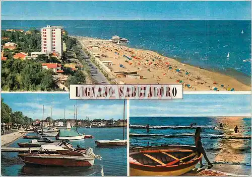 Cartes postales moderne Un bonjour de Lignano Sabbiadoro