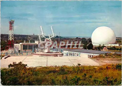 Moderne Karte Pleumeur Bodou C du N Le Radome Station de Telecommunications Spatiales de Plemeur Bodou